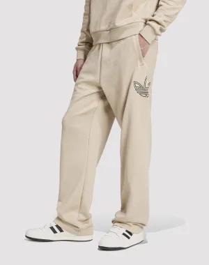 Adidas Outlined Trefoil Pants Athleisure fashion Leather - material fashion