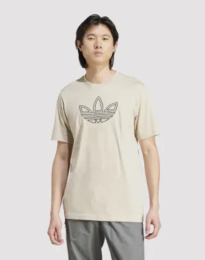 Adidas Outlined Trefoil Tee Clothing types Runway fashion