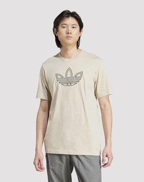 Adidas Outlined Trefoil Tee Organic fashion products Fashion forecasting