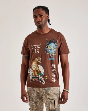Affordable fashion Ed Hardy Tiger Dragon Tee Swimwear selections