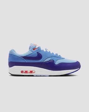 Affordable fashion Nike Air Max 1 Essential "Psychic Blue/Deep Royal Blue/Hyper Pink" Polyester - used fashion