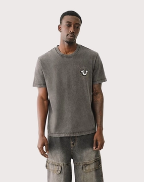 Affordable fashion True Religion Shining Mineral Wash Tee Free shipping offers