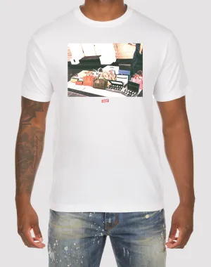 Akoo Bam White Tee Fashion lookbook Fashion must - haves