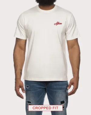 Akoo Benton Whiskey White Tee Luxury fashion items Athleisure fashion