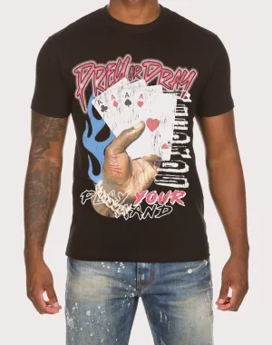 Akoo Four Of A Kind Black Tee Fashion inspiration Fashion culture