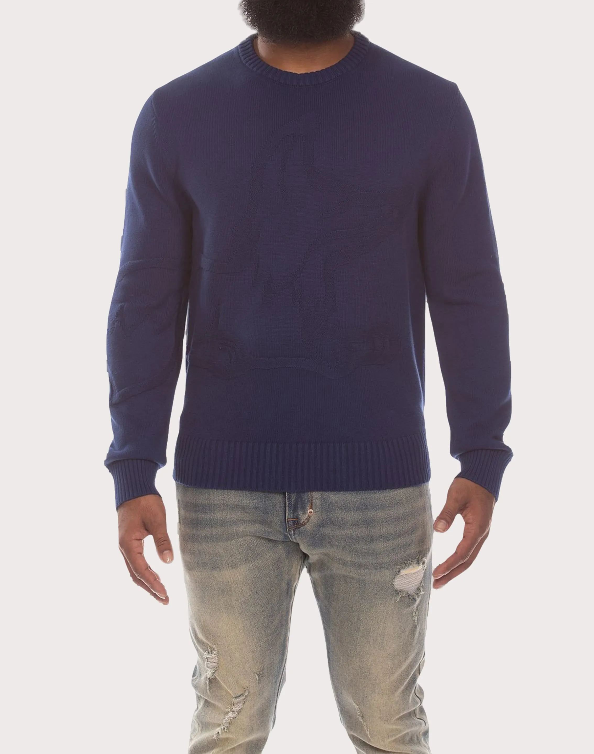 Akoo Snobby Blue Depths Sweater Swimwear selections Workwear options