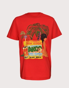 Akoo Beach Bae Red Tee Fashion must - haves Budget - friendly fashion