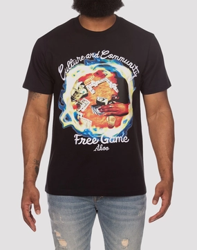 Akoo Free Game Tee Style statements Vintage - inspired fashion