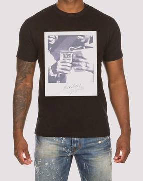 Apparel finds Akoo Cheers Knit White Tee Shirt Fashion care (washing, ironing, etc.)
