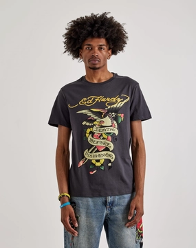 Athleisure fashion Ed Hardy  Eagle Short Sleeve Tee Fashion for all body types