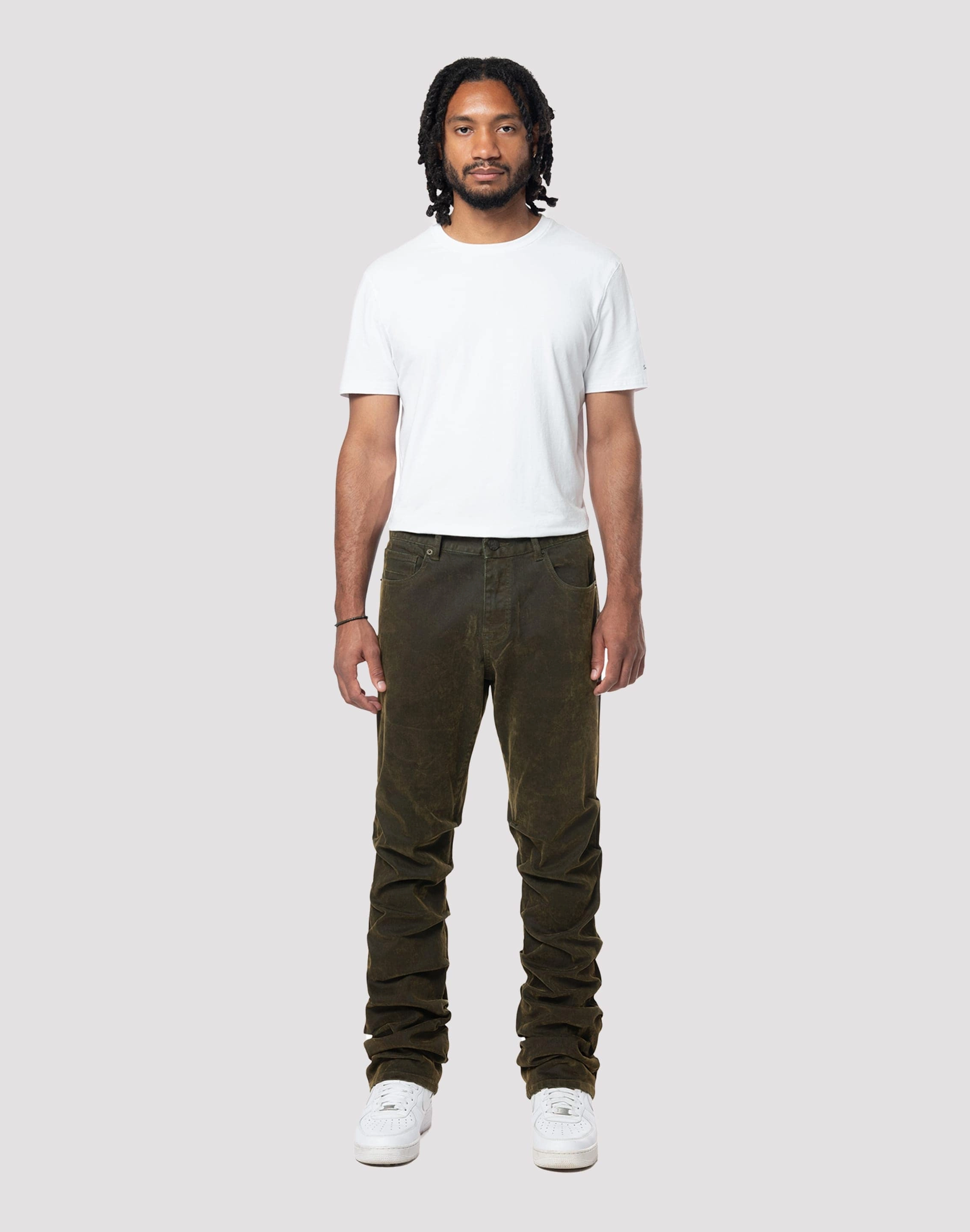 Athleisure fashion Grindhouse Merino Flocked Slim Fit Jeans Trendy gear