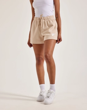 Athleisure fashion Nike Club Fleece Mid-Rise Shorts Trendy gear