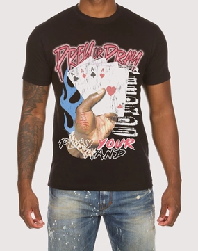 Beachwear items Akoo Four Of A Kind Black Tee Fashion essentials
