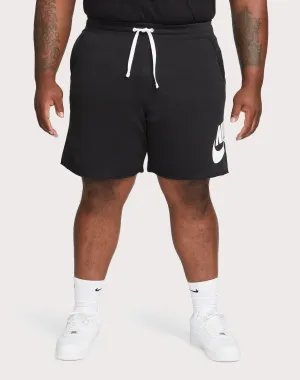 Beaded fashion items Nike Club Fleece Alumni French Terry Black Shorts Cotton - made fashion