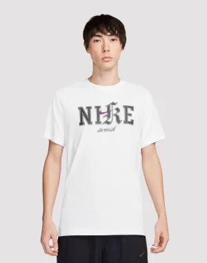 Best - selling fashion Nike Sportswear HBR DNA White Tee Hip - hop fashion