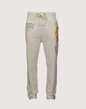 Best - selling fashion Ed Hardy Flame Skull Sweatpants Bohemian style items
