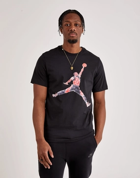 Budget - friendly fashion Jordan Watercolor Tee Leather - material fashion