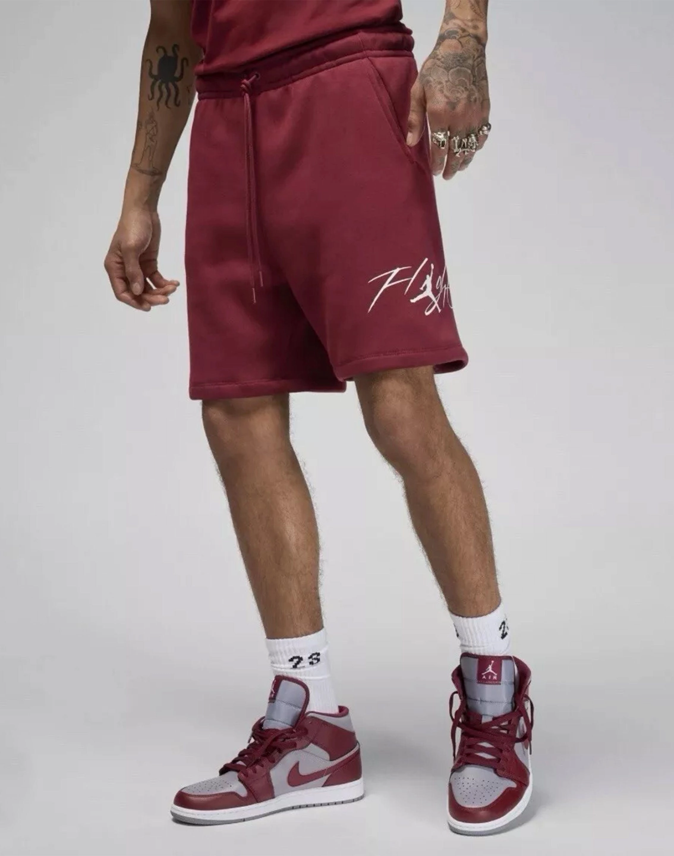 Casual wear options Jordan Brooklyn Fleece Shorts Lace - detailed fashion