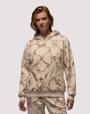 Clearance fashion Jordan Brooklyn Fleece Printed Hoodie Upcycled fashion