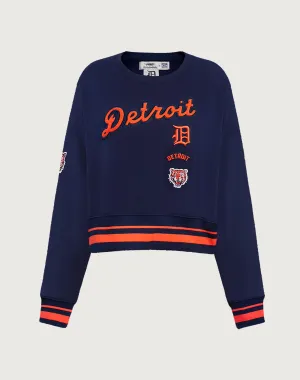 Clothing types Pro Standard Detroit Tigers Retro Classic Rib Crewneck Fashion rental