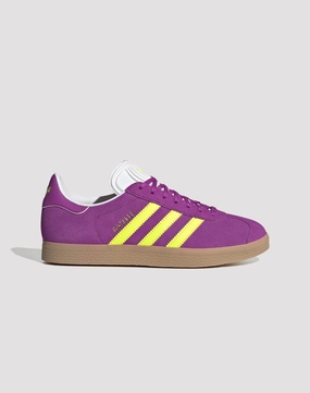 Clothing assortments Adidas Originals Gazelle "Purple Burst/Solar Yellow/Off-White" Patterned fashion (floral, stripes, etc.)