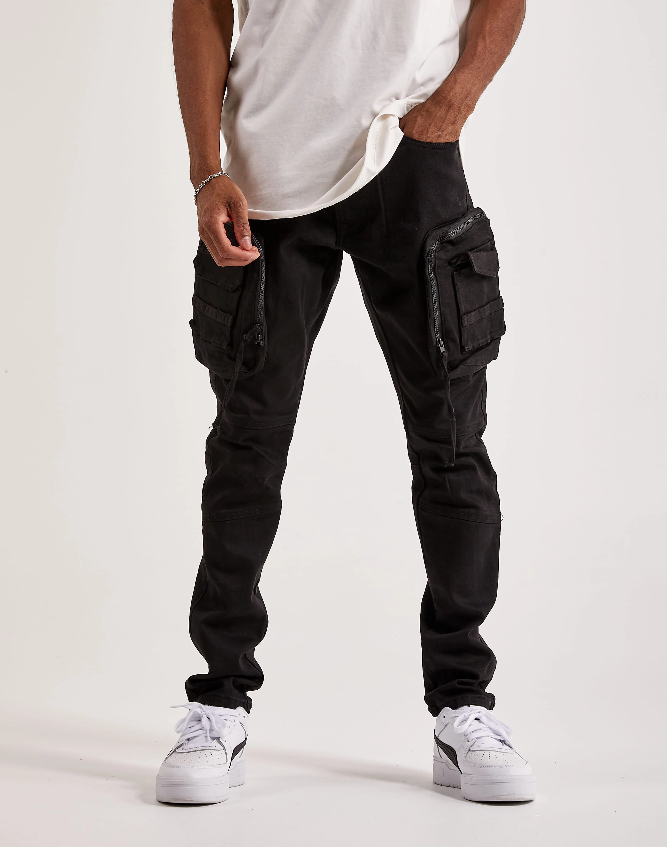 Clothing types Smoke Rise Twill Moto Cargo Pants Comfortable apparel