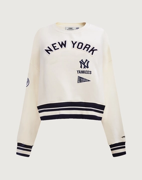 Cotton - made fashion Pro Standard New York Yankees Retro Classic Crewneck Fashion labels