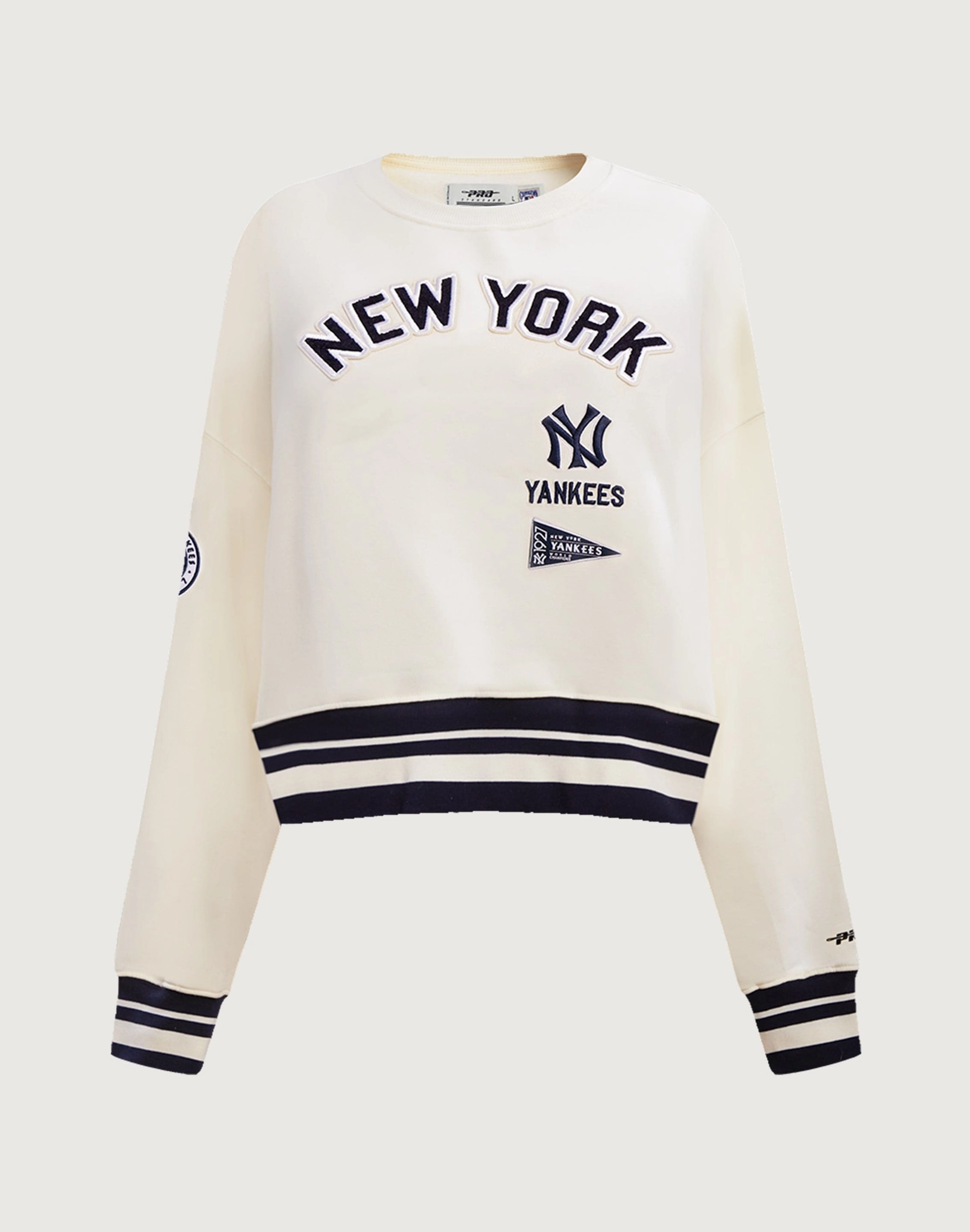 Cotton - made fashion Pro Standard New York Yankees Retro Classic Crewneck Fashion labels