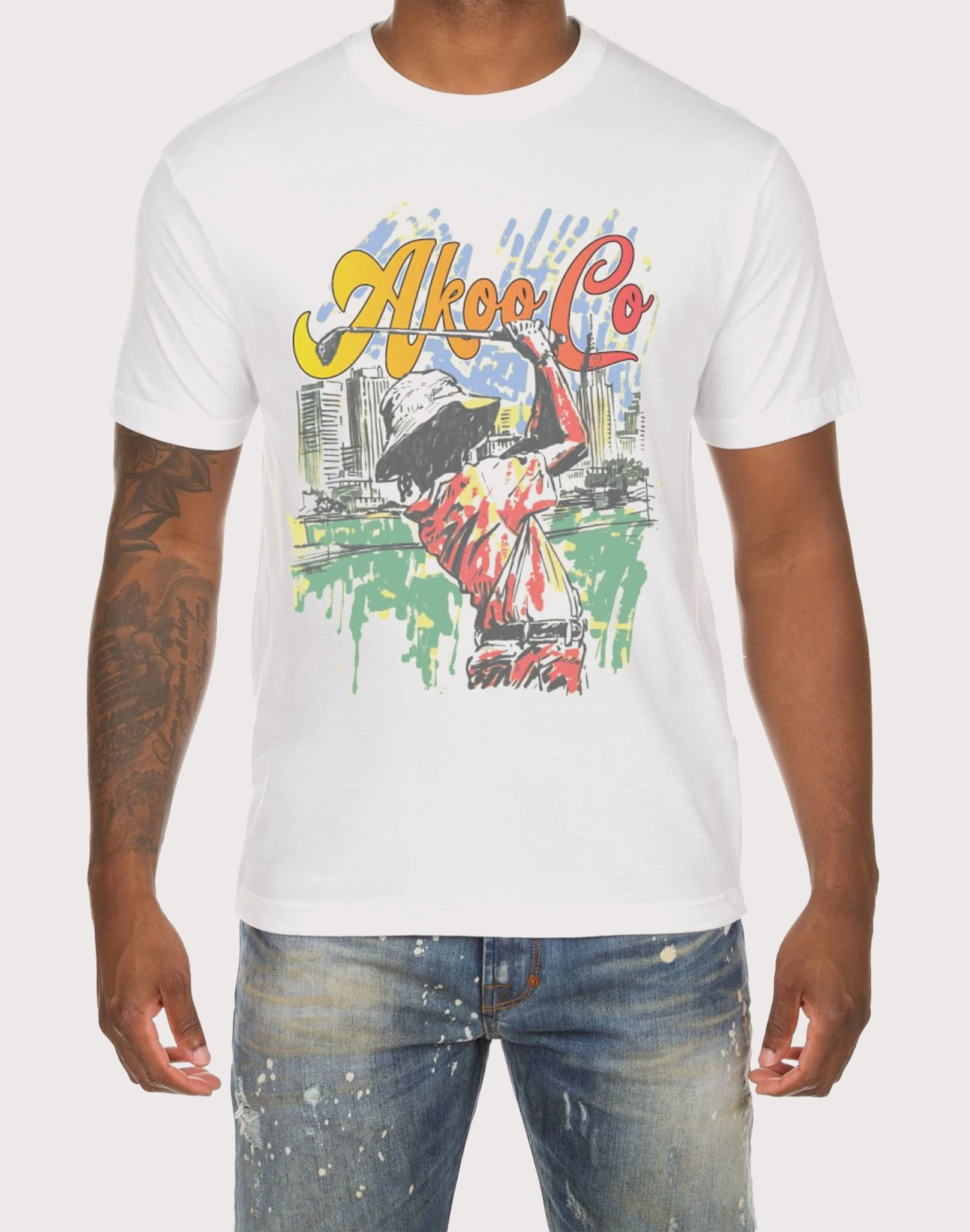 Designer fashion items Akoo Fore Tee Clothing types