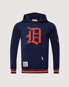 Designer fashion items Pro Standard Detroit Tigers Retro Classic Hoodie Business casual wear