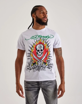 Ed Hardy 13 Skull Tee Fashion brands Activewear gear