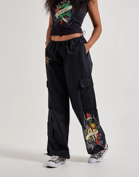 Ed Hardy Dagger Skull Cargo Pants Fashion for all body types Wool - sourced fashion
