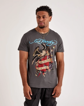 Ed Hardy Eagle Dagger Tee Trendy gear Beaded fashion items