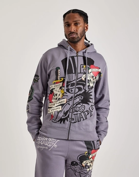 Ed Hardy Skull Full-Zip Hoodie Printed fashion Smart fashion (wearables)