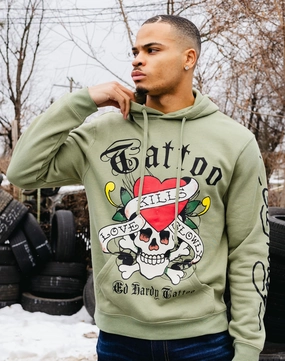 Ed Hardy Skull Hoodie Fashion photography Bohemian style items