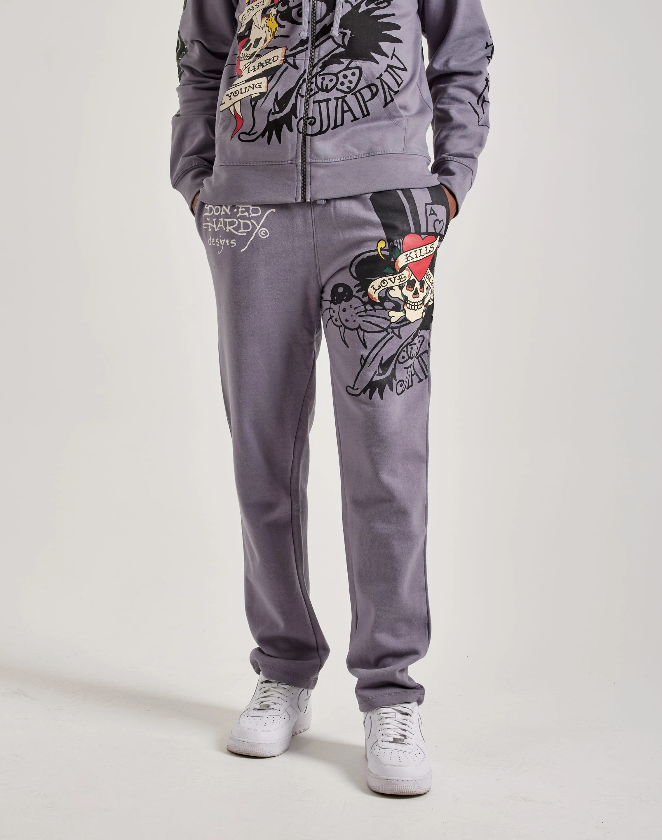 Ed Hardy Skull Sweatpants Online fashion shopping Hip - hop fashion
