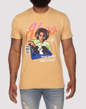 Embroidered fashion Akoo Nominee Tan Tee Sustainable fashion practices