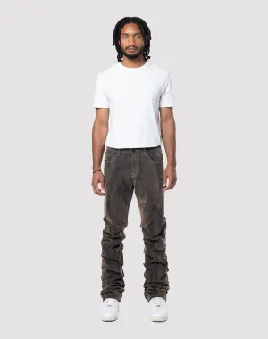 Embroidered fashion Grindhouse Merino Flocked Rust Jeans Apparel finds