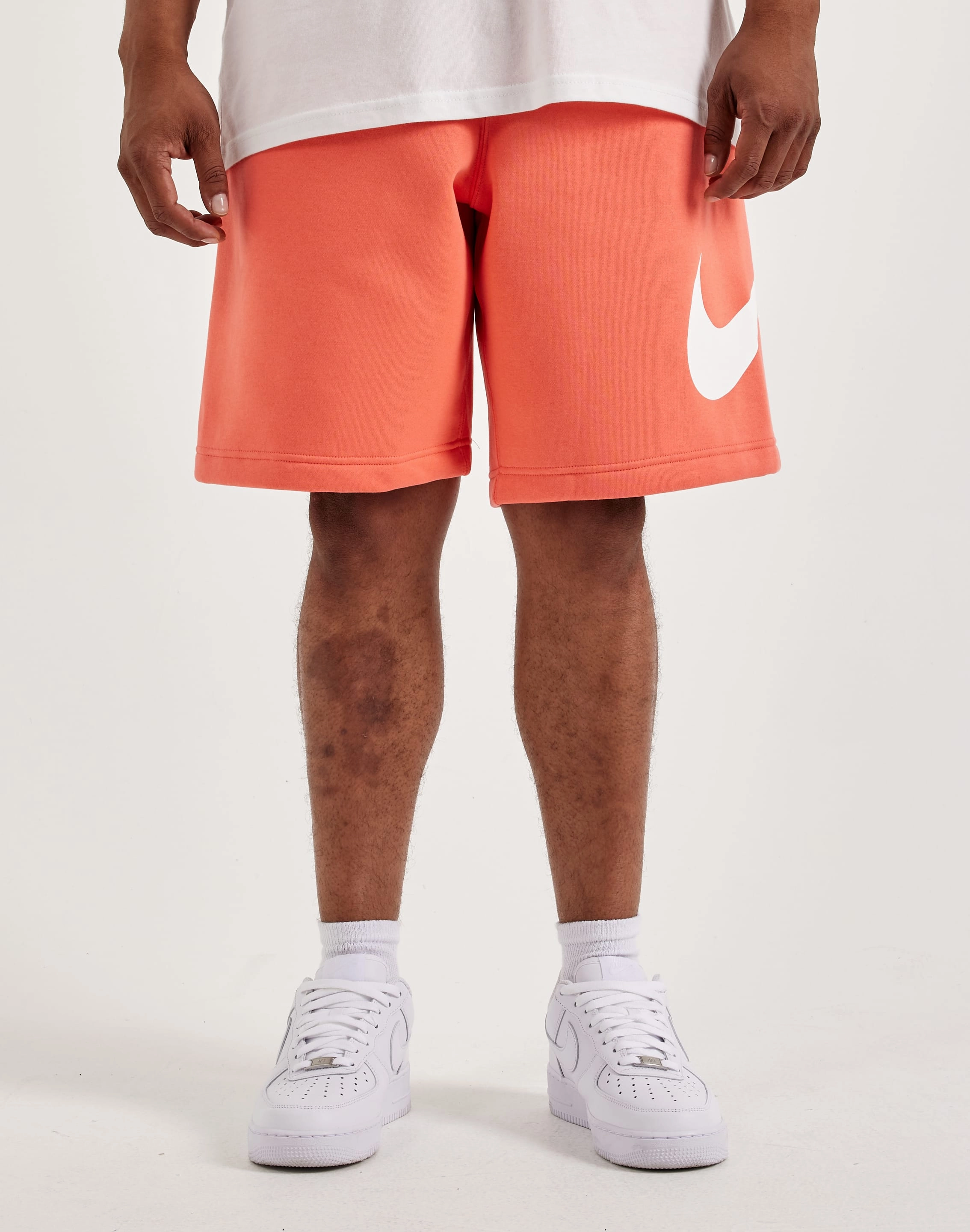 Embroidered fashion Nike Club Fleece Shorts Suede - finished fashion