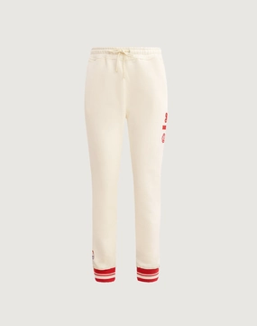 Embroidered fashion Pro Standard Atlanta Hawks Retro Classic Rib Sweatpants Fashion events