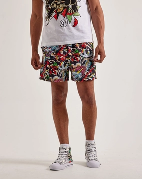 Ethical fashion choices Ed Hardy Dragon Mesh Shorts Fashion for all body types