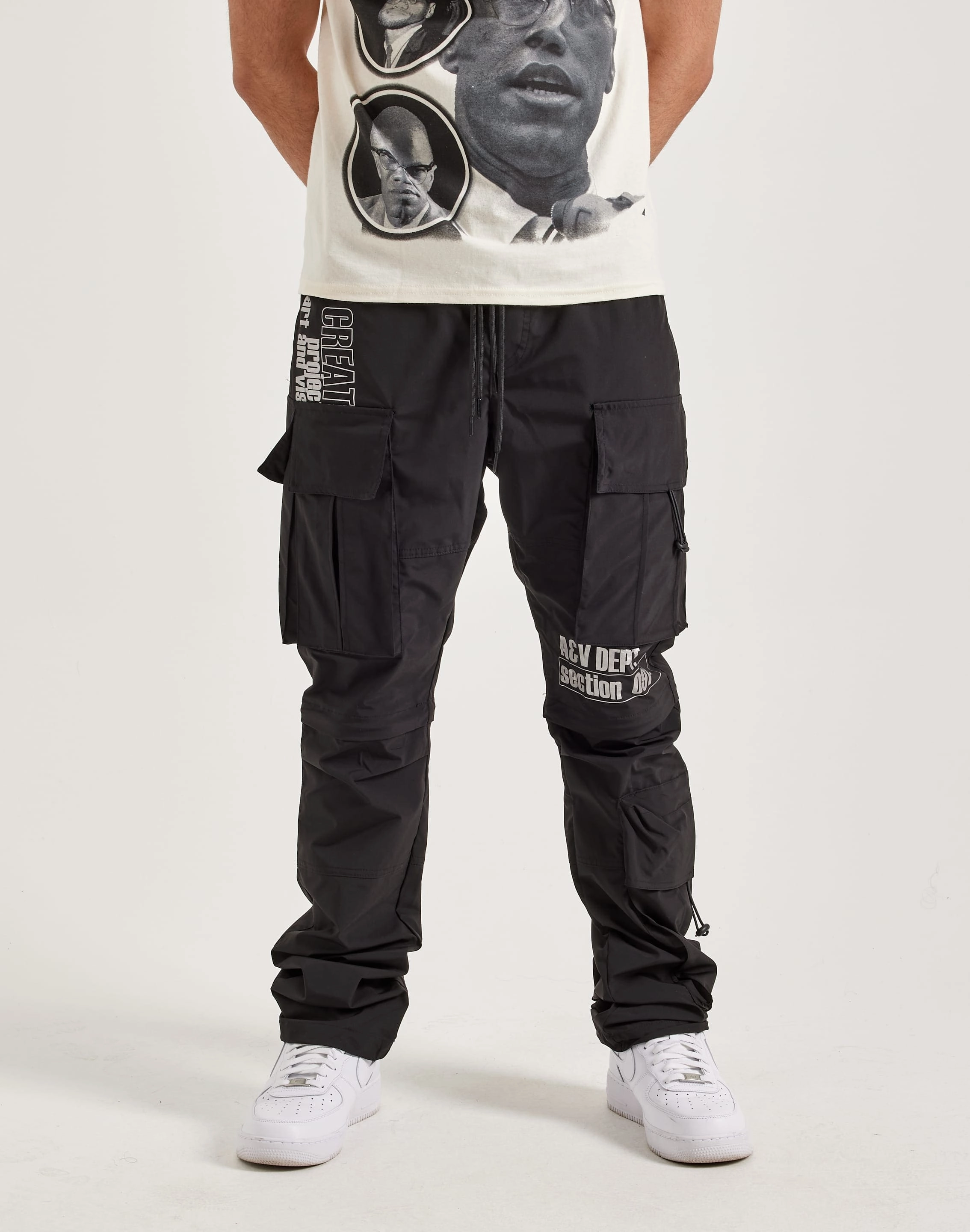 Ethical fashion choices Smoke Rise Utility Nylon Cargo Pants Sustainable fashion