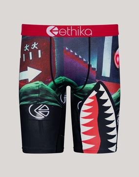 Ethika Bomber Final Stage Boxer Briefs Nylon - included fashion Military - inspired fashion