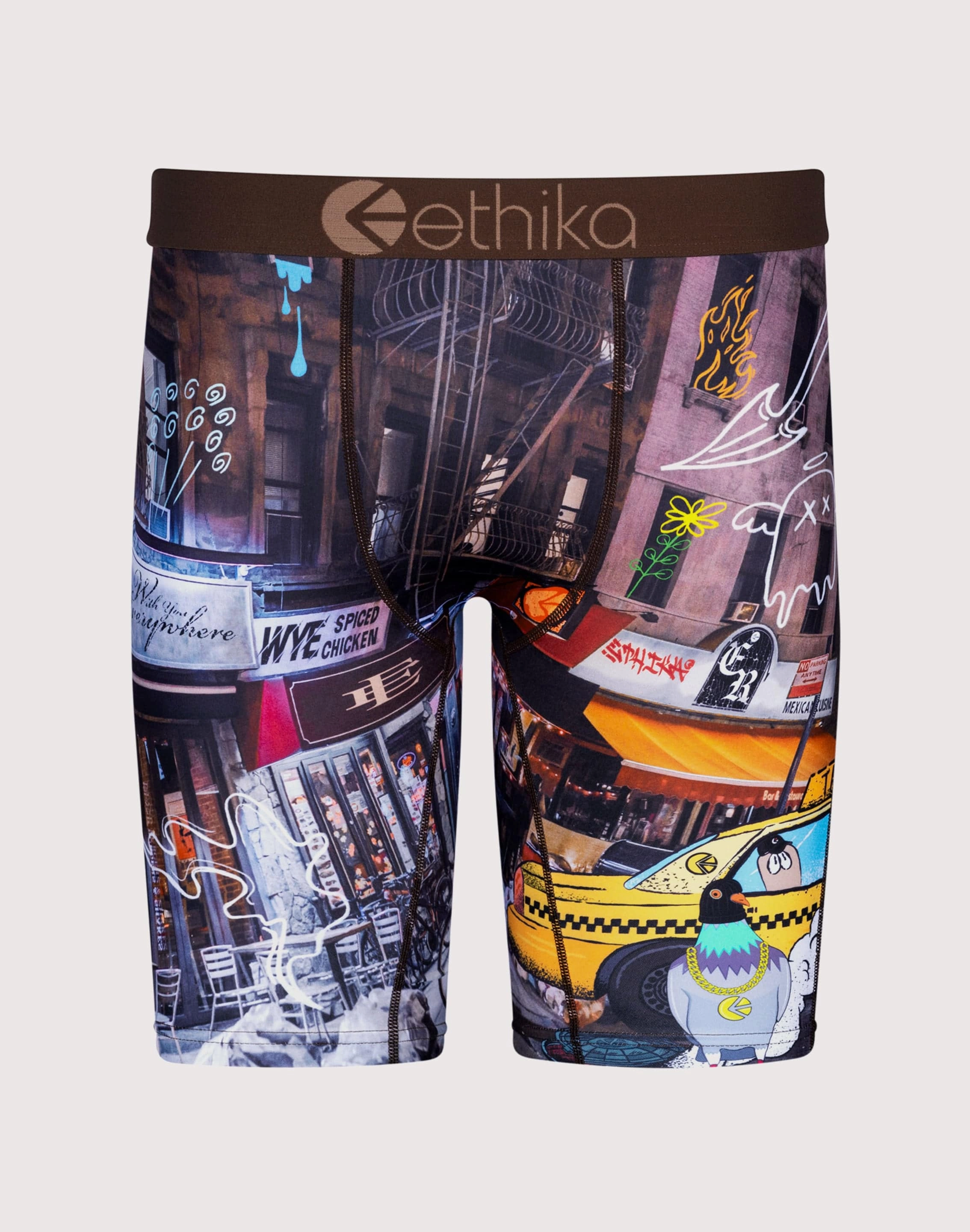 Recycled fashion materials Ethika Boodega Boxer Briefs Hip - hop fashion
