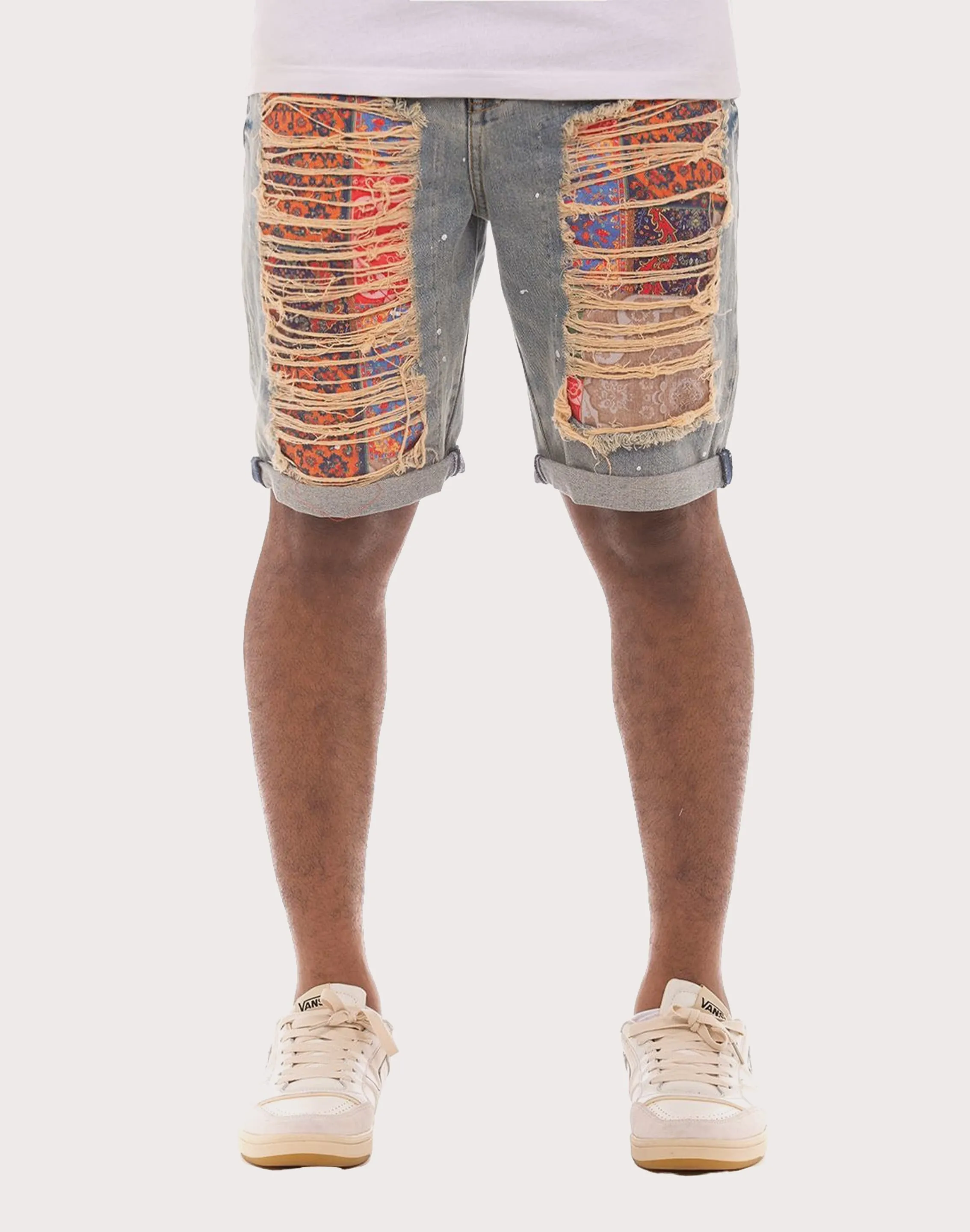 Evening wear Akoo Stark Denim Blue Short Clothing types