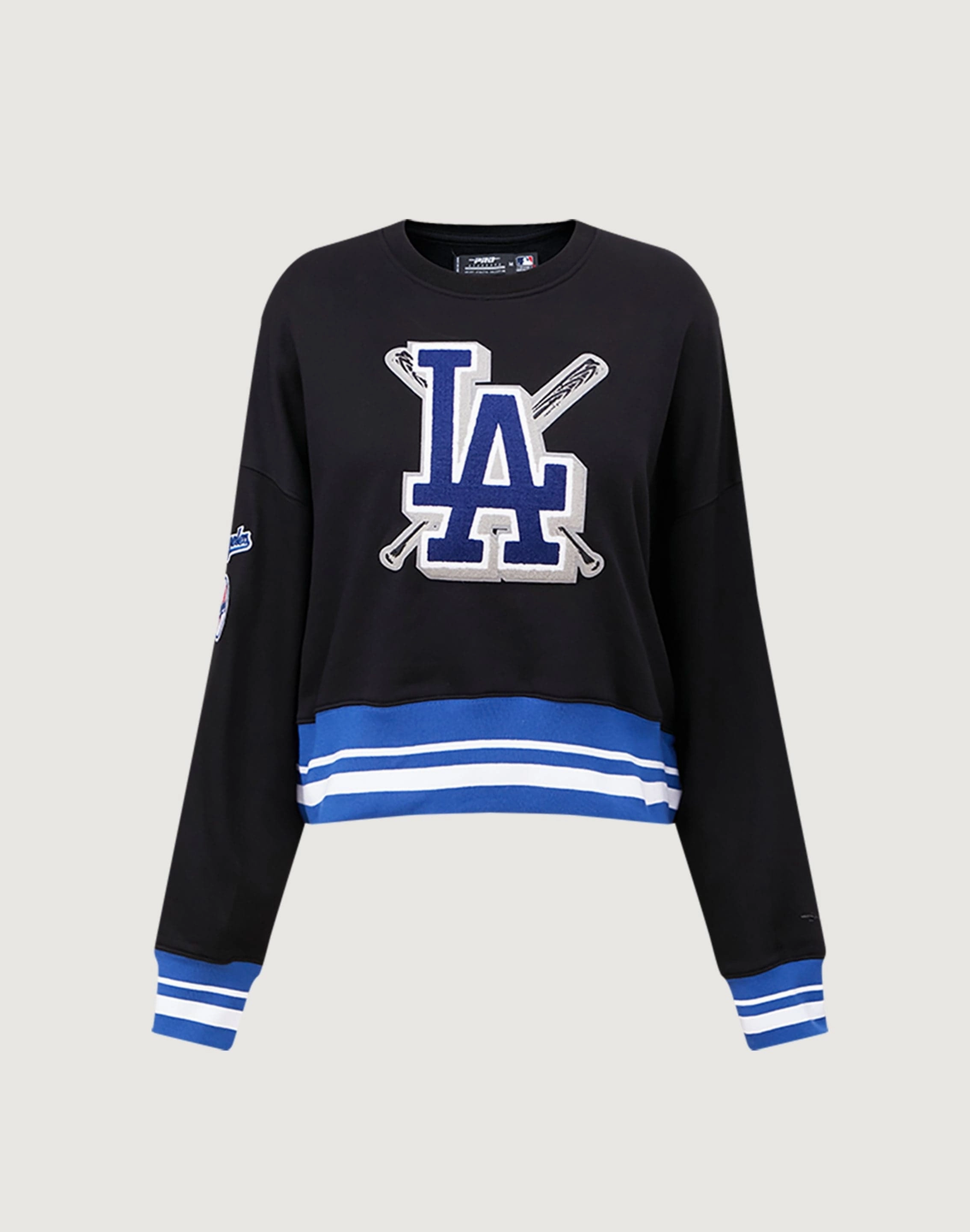 Pro Standard Los Angeles Dodgers Mashup Rib Crewneck Upcycled fashion Printed fashion