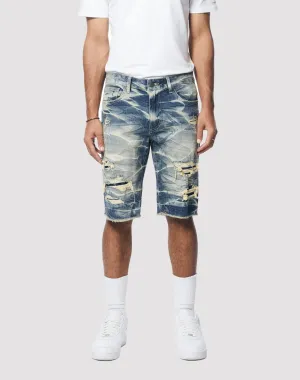 Fashion archives Grindhouse Westport Blue Essential Denim Shorts Lace - detailed fashion