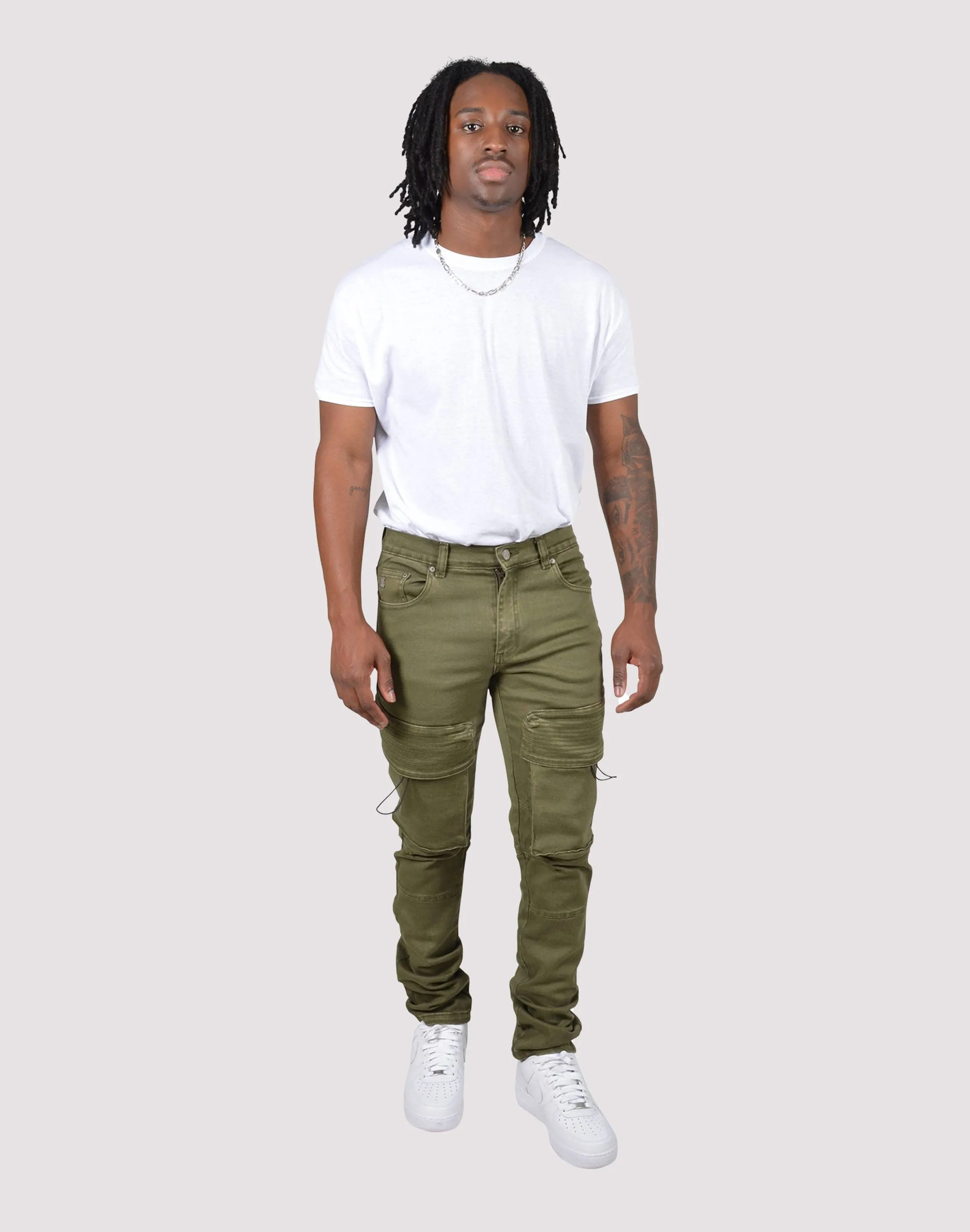 Fashion bloggers' picks Grindhouse Bellow Chord Pocket Denim Jeans Cotton - made fashion