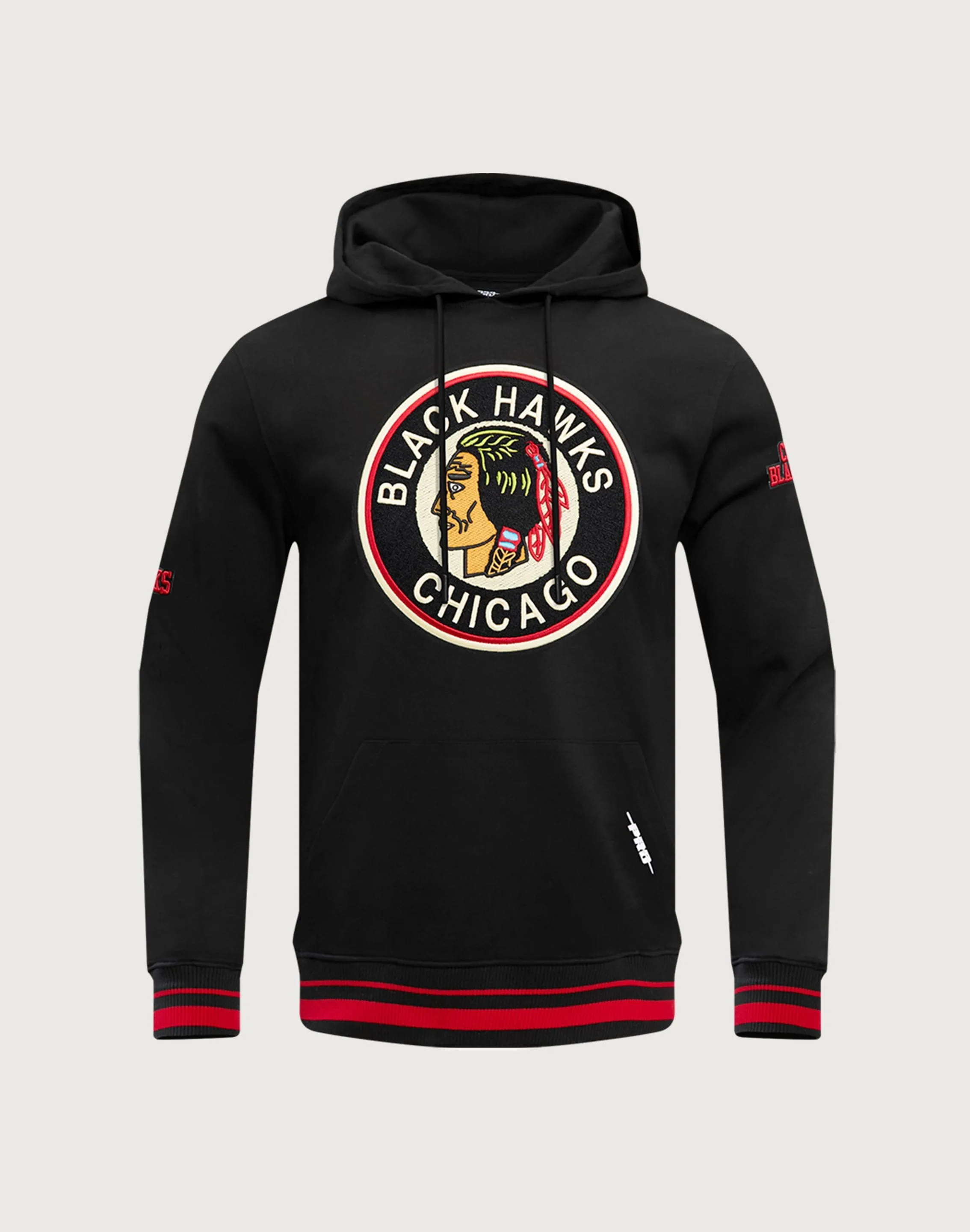 Fashion care (washing, ironing, etc.) Pro Standard Chicago Blackhawks Retro Classic Hoodie Fashion exhibitions