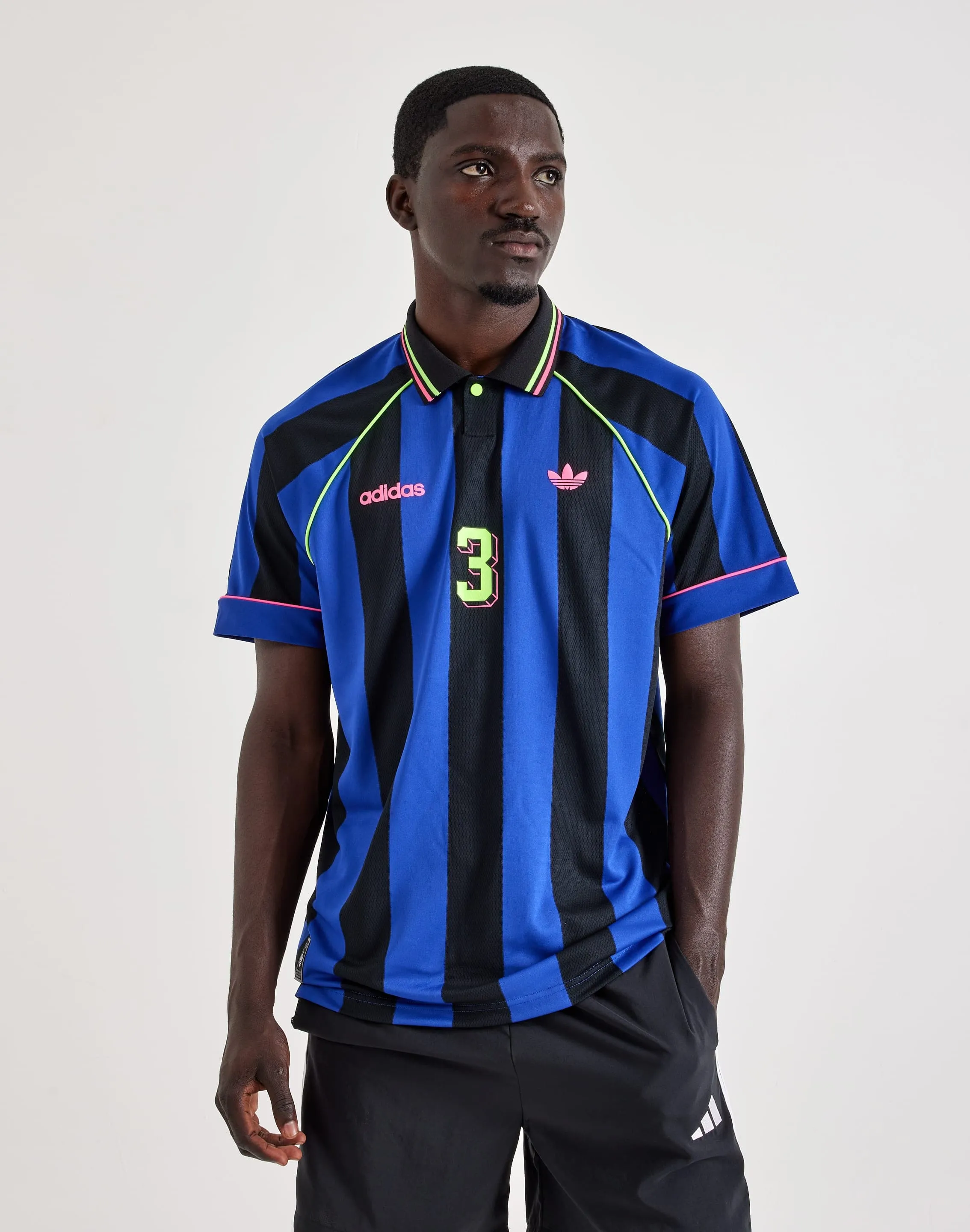 Adidas Jacquard Stripe Jersey Wool - sourced fashion Clearance fashion
